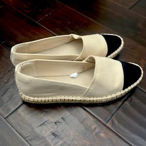 Cream espadrilles
